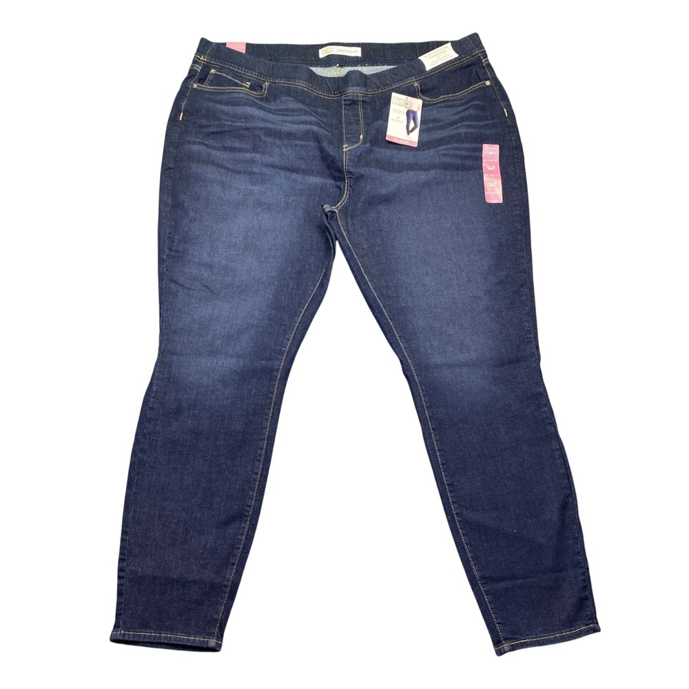 Signature‎ Levi Strauss Gold Label Totally Shaping Pull-On Skinny Jeans 28L NWT